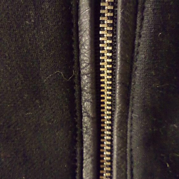 Ralph Lauren Sweatshirt Zip Vest Hooded Sleeveless ~ Black ~ Size: Large - Picture 3 of 9